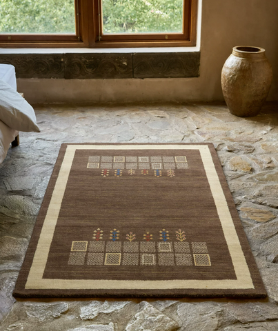 Ancient Sandstone Heritage Wool Rug