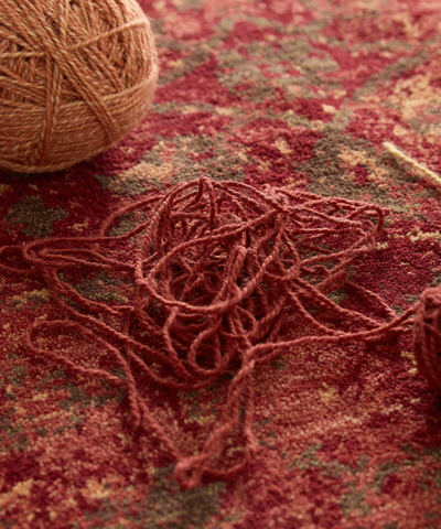 Crimson Corridor Persian Wool Rug