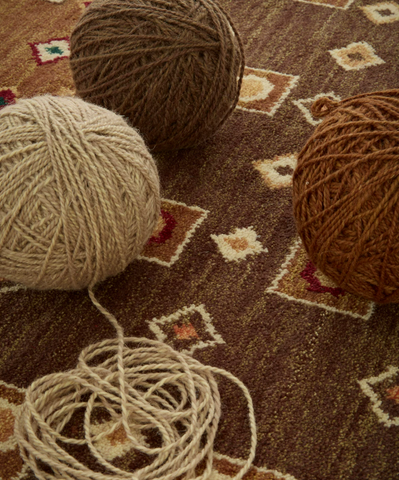 Desert Nomad Wool Round Rug