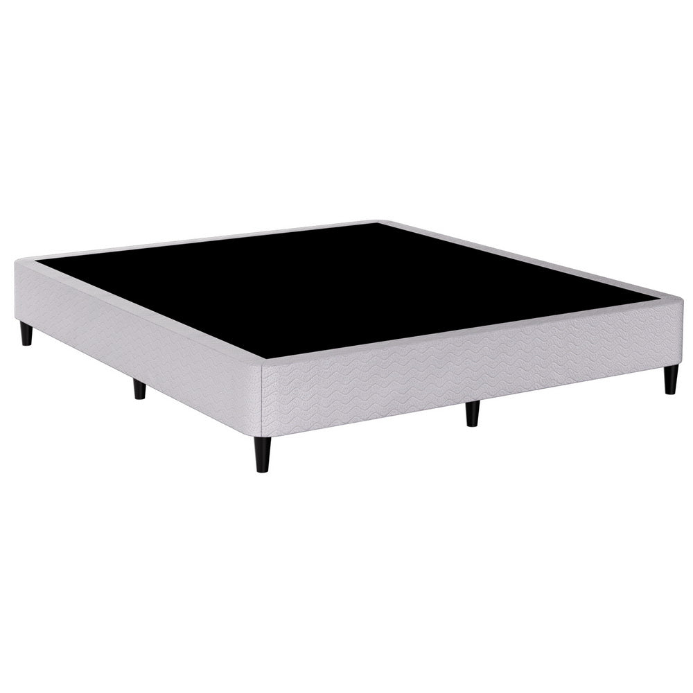 Artiss Bed Frame King Size Metal Grey MASON