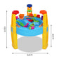 Keezi Kids Sandpit Pretend Play Set Water Sand Table Children Outdoor Toy Umbrella