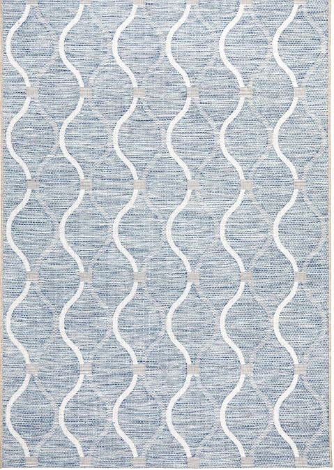 Terrace 5501 Blue by Rug Culture-230X160CM - RECTANGLE