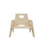 Jooyes Kids Stackable Wooden Toddler Chair H25cm - 6 Pack