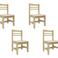 Jooyes Kids Birch Toddler Chair - H28cm 4 Pack