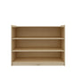 Jooyes Kids 3 Shelf Wooden Bookcase Organiser Storage - H76cm