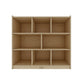 Jooyes 8 Cubby Cabinet Kids Bookshelf Organiser Storage - H91cm