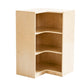 Jooyes Kids 3 Shelf Corner Storage Cabinet - H91cm