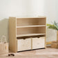 Jooyes Kids 2 Shelf Storage Cabinet with Pull Out Drawers - H76cm