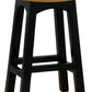 Tokyo Timber Kitchen Counter Stool (Black Caramel)