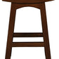 Tokyo Timber Kitchen Counter Stool (Mahogany)