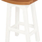 Tokyo Timber Kitchen Counter Stool (White Caramel)