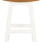 Tokyo Timber Kitchen Counter Stool (White Caramel)