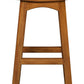 Tokyo Solid Mahogany Timber Barstool (Light Pecan)