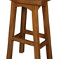 Tokyo Solid Mahogany Timber Barstool (Light Pecan)