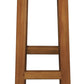 Tokyo Solid Mahogany Timber Barstool (Light Pecan)