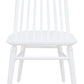 Riviera Solid Oak Dining Chair - Set of 2 (White)