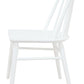 Riviera Solid Oak Dining Chair - Set of 2 (White)