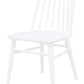 Riviera Solid Oak Dining Chair - Set of 2 (White)