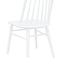 Riviera Solid Oak Dining Chair - Set of 2 (White)