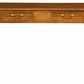 Queen Ann 2 Drawer Sofa Table (Light Pecan)