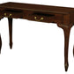 Queen Ann 2 Drawer Sofa Table (Mahogany)