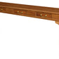 Queen Anne 3 Drawer Sofa Table - Light Pecan