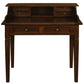 Winston 6 Drawer Solid Timber Writing Desk (Mahogany)