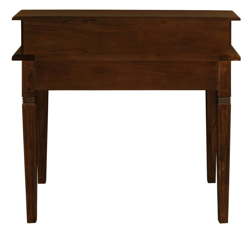 Winston 6 Drawer Solid Timber Writing Desk (Mahogany)