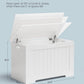 VASAGLE Storage Bench White