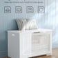 VASAGLE Storage Bench White