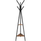 VASAGLE Vintage Coat Rack Stand Black