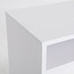 Bedside Table Side Storage Cabinet Nightstand Bedroom 2 Drawer ANYA - WHITE