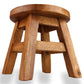 Children's Chair Stool Wooden Frog Face Theme