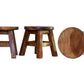 Children's Chair Stool Wooden Frog Face Theme