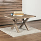 Woodland 60cm Lamp Table Coffee Sofa Side Laptop Desk Timber Wood Natural