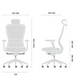 UFOU VX Ergonomic Office Chair Mesh Work Computer Gaming Designer - Lion