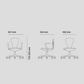 UFOU Joyin Tail Designer Ergonomic Chair - Whale