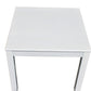 White Square Table