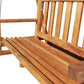 Kid Outdoor Hardwood Garden Swing