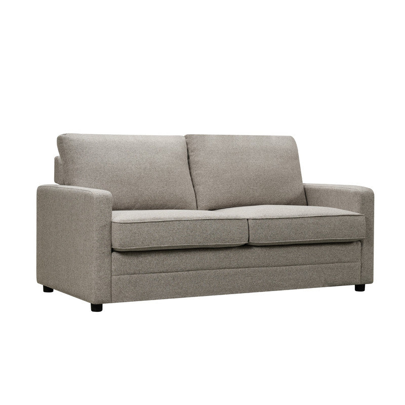 RAY 2 Seater Sofa bed with Separate Foam Mattress- Light grey