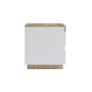 Ashley Coastal White Wooden Bedside Table