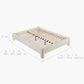 Zara Modern Boucle Fabric Bed Base - Double