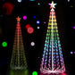 1.8M Christmas Tree 265 LED RGB Fairy Lights Jingle Jollys