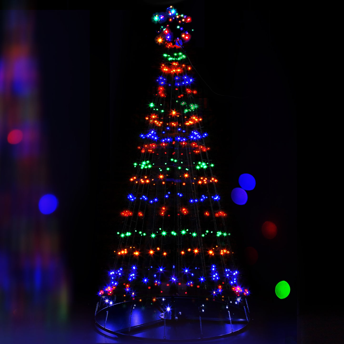 2.1M Christmas Tree 264 LED Solar Jingle Jollys