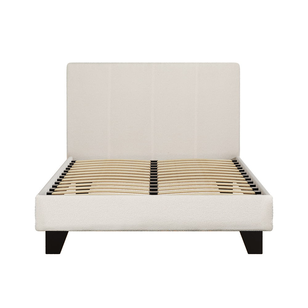 Artiss Bed Frame King Single Size Boucle NEO