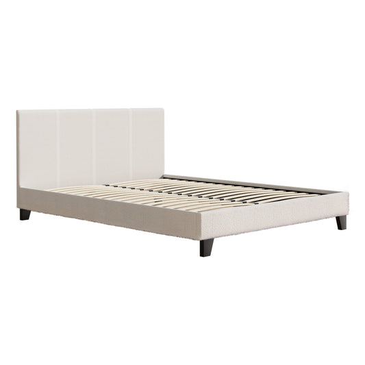 Artiss Bed Frame Queen Size Boucle NEO