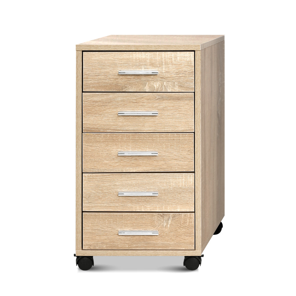 Artiss Filing Cabinet 5 Drawer Office Storage Organiser