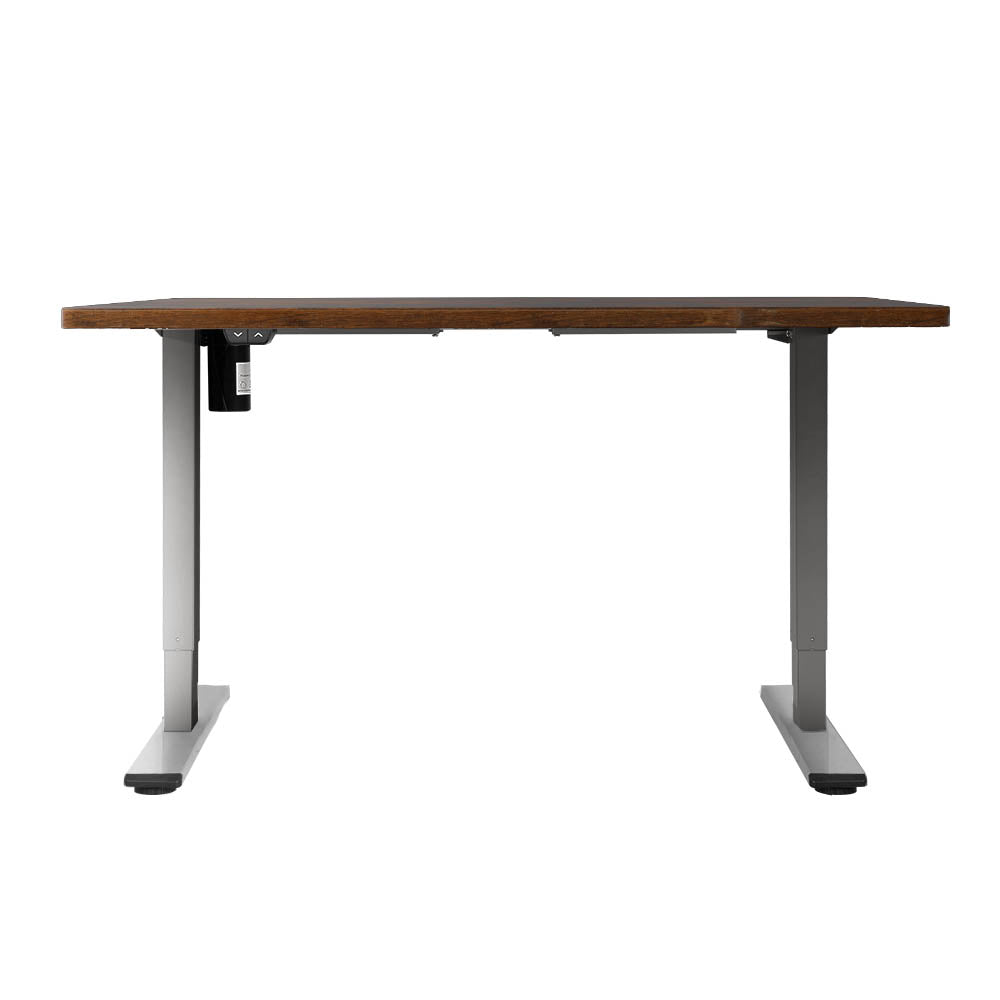 Artiss Standing Desk Motorised 140CM Rustic Brown