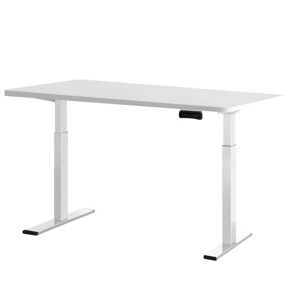 Artiss Standing Desk Motorised Dual Motor 120CM White