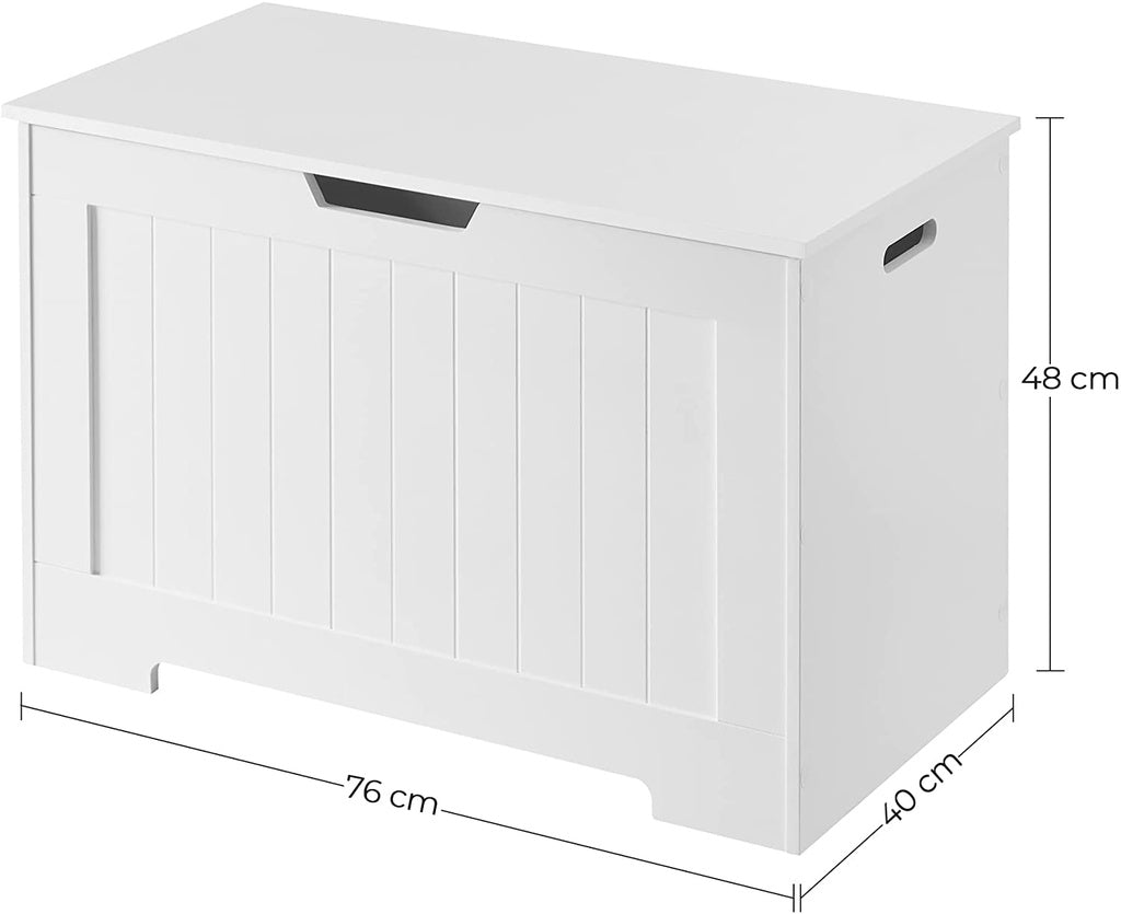 VASAGLE Storage Bench White LHS11WT